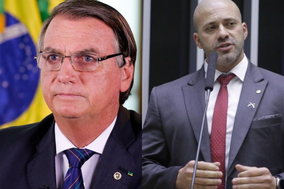 [Bolsonaro diz estar 'orgulhoso e feliz' por indulto a Daniel Silveira]