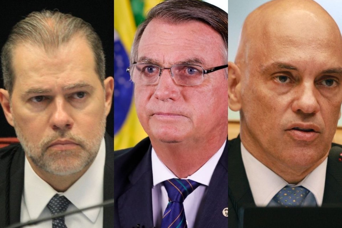 [Toffoli rejeita pedido de Bolsonaro para investigar Moraes no STF]