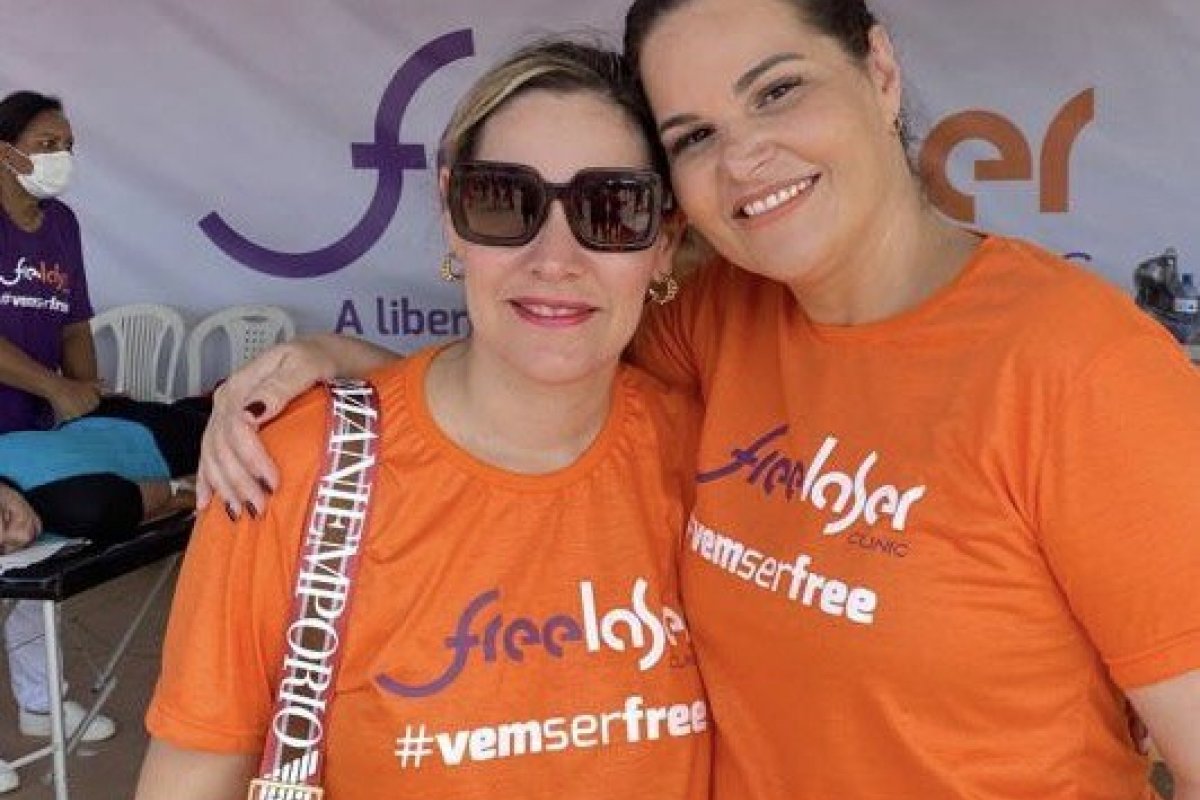 [Viviane Faro e Débora Machado marcaram presença na Maratona Salvador! ]