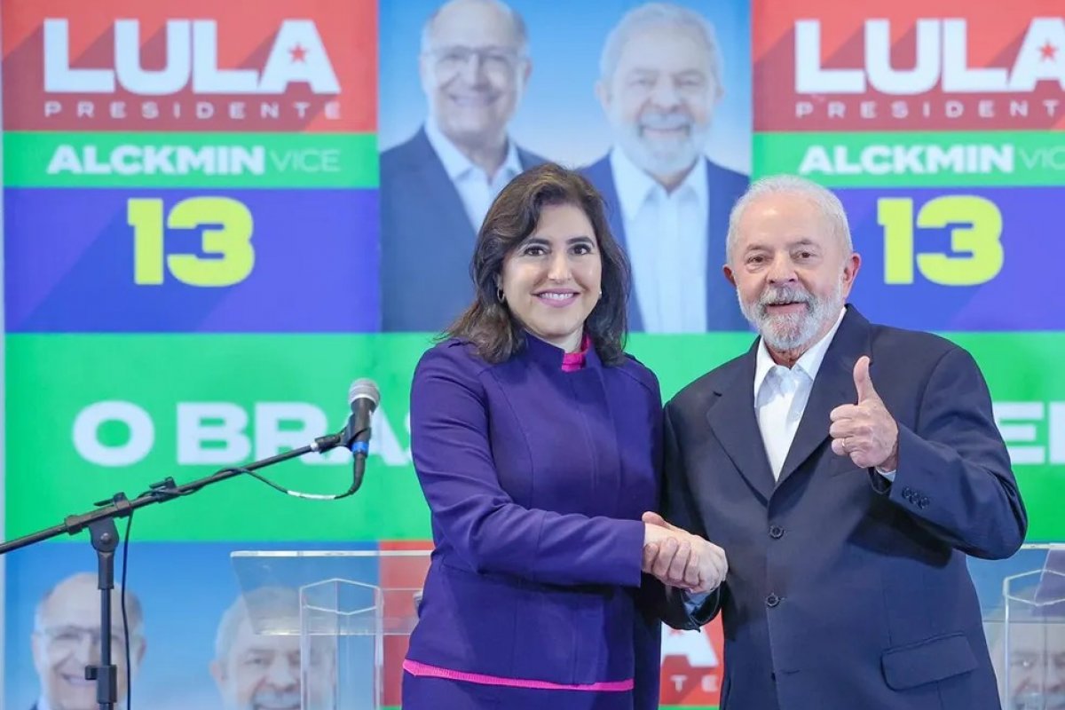 [Simone Tebet se encontra com Lula e Alckmin em SP e sela aliança: 'Total apoio']
