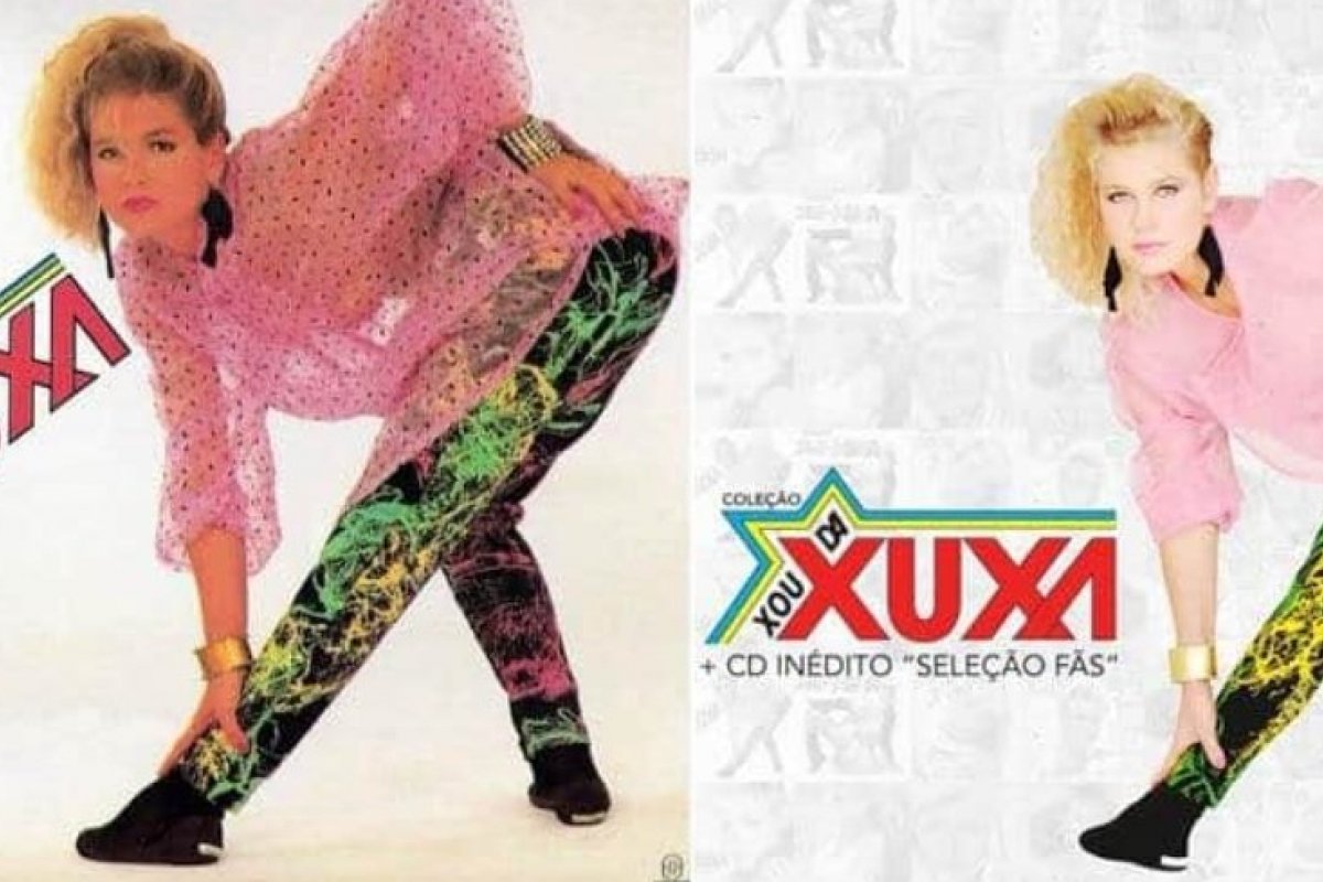 [Remember! Sasha Meneghel recria clássica capa do disco de Xuxa, lançado em 1986! ]