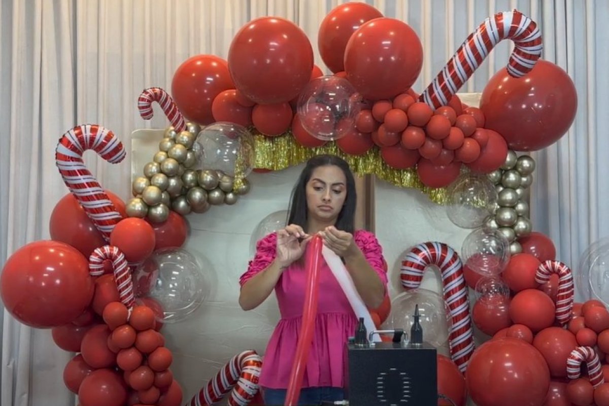 Especialista em festas das celebridades dá dicas de enfeites com balões  para as decorações de fim de ano! - Michel Telles | Farol da Bahia