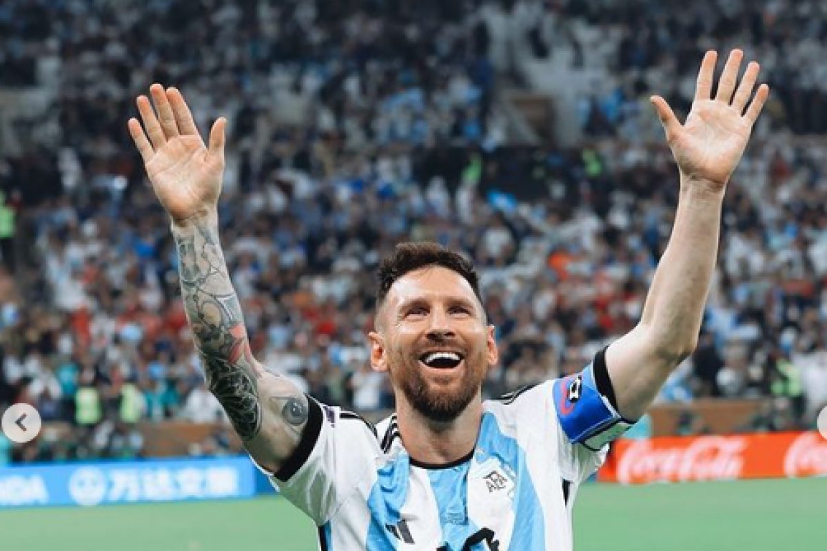 [Messi revela ter sido bloqueado de rede social por quantidade de mensagens que recebeu após título da Copa do Mundo]