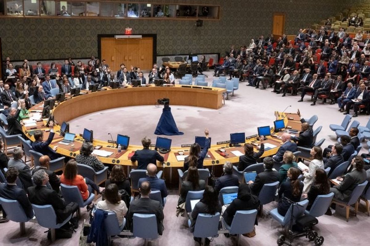 [Conselho da ONU aprova resolução sobre cessar-fogo imediato na Faixa de Gaza]