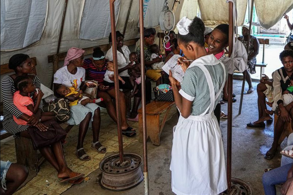 [Aumento de violência no Haiti ameaça crianças com desnutrição grave, aponta ONU]