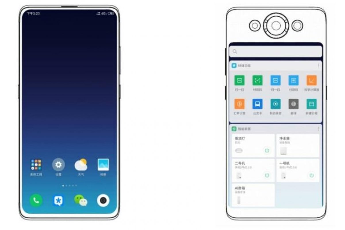 [Patente da Xiaomi sugere celular com tela na frente e atrás]