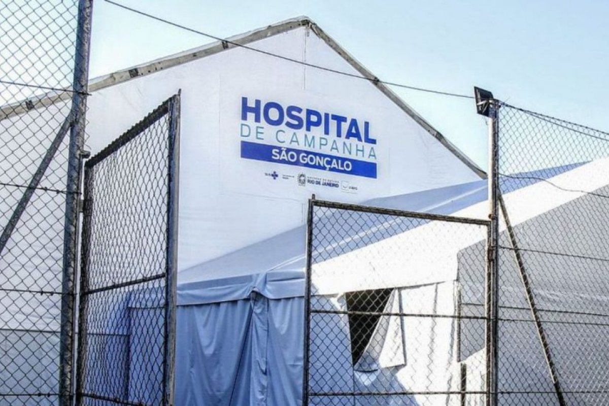 [Após dois meses de atraso, Hospital de campanha é inaugurado em cidade do Rio de Janeiro]