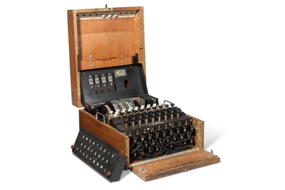 Máquina de criptografia usada na Segunda Guerra Mundial é vendida por mais  de R$ 2 milhões - Tecnologia | Farol da Bahia