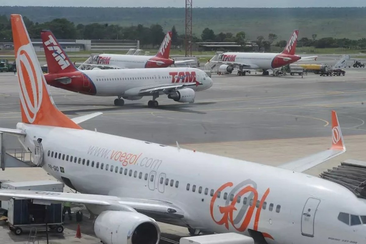 [Transporte de passageiros por avião no Brasil cai 93% no segundo trimestre de 2020]