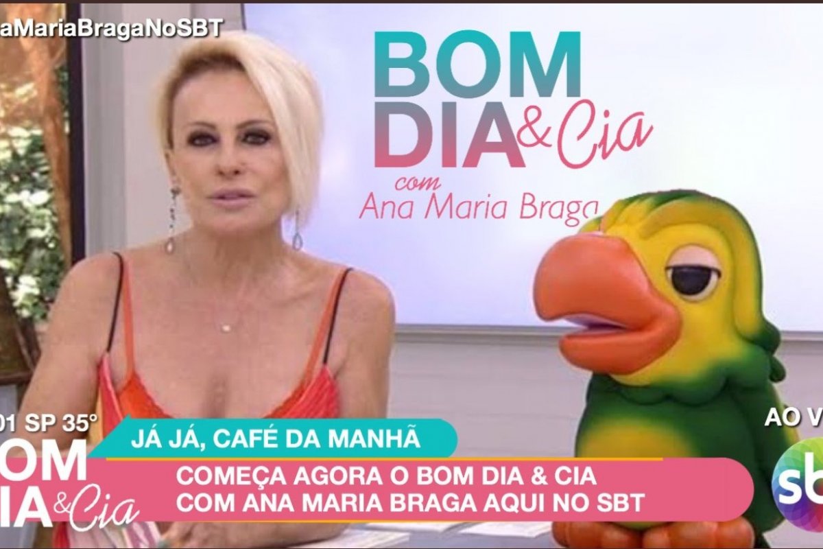 Ana Maria Braga no SBT é um dos assuntos mais comentados no Twitter.  Entenda; - Michel Telles | Farol da Bahia