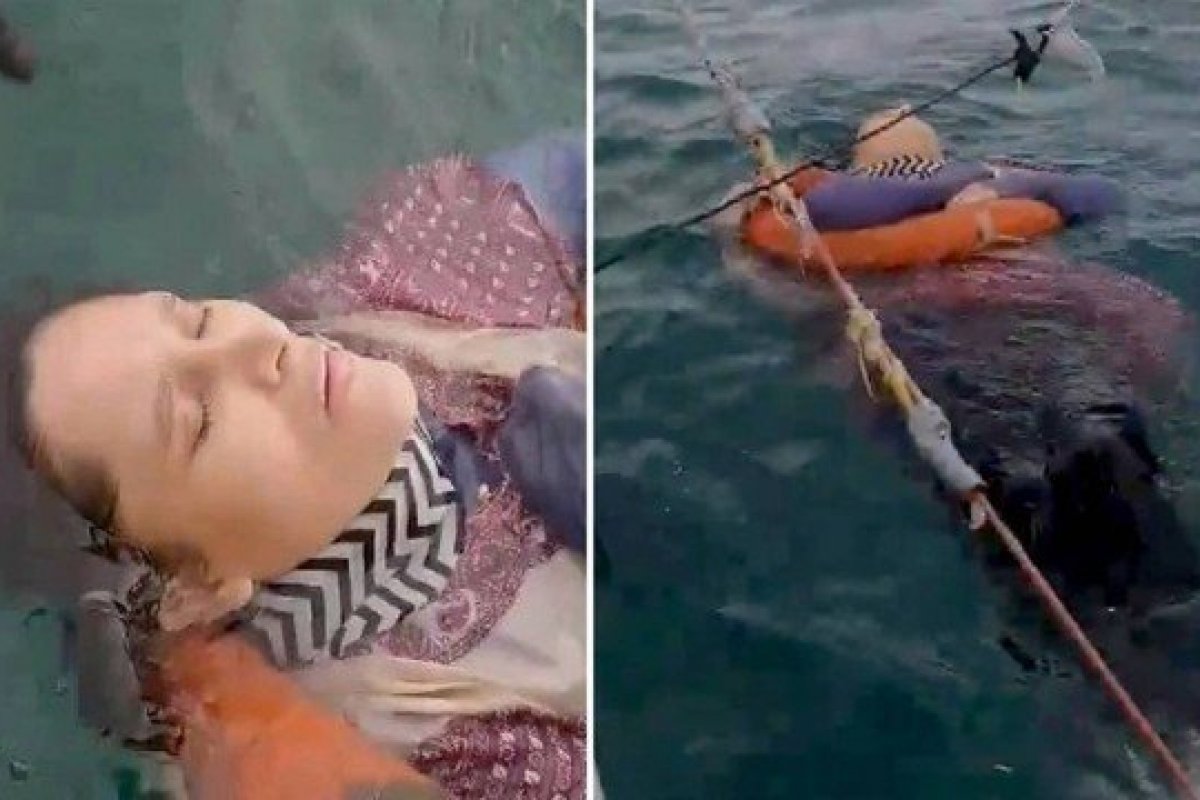 [Vídeo: mulher dada como desaparecida por dois anos é encontrada viva boiando no mar da Colômbia]