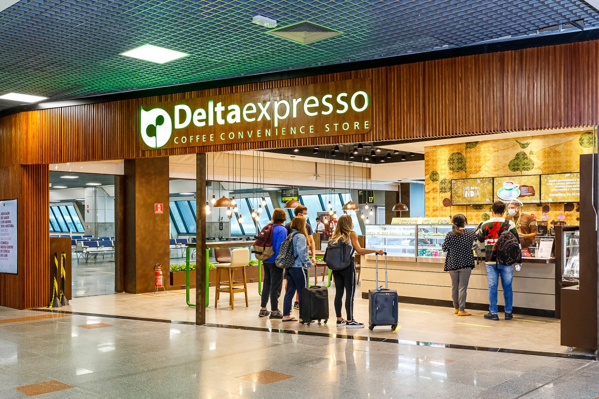 [Delta Café tem unidade com conceito exclusivo para o Salvador Bahia Airport ]