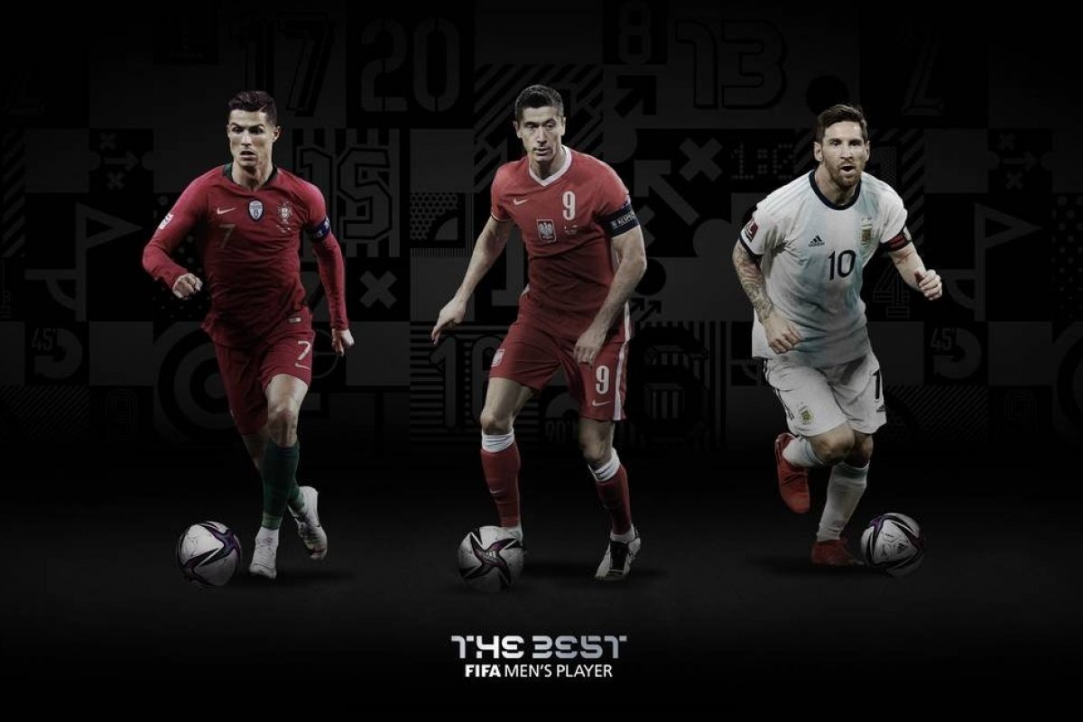 [Lewandowski, Messi e Cristiano Ronaldo são finalistas do 'The Best', da Fifa]
