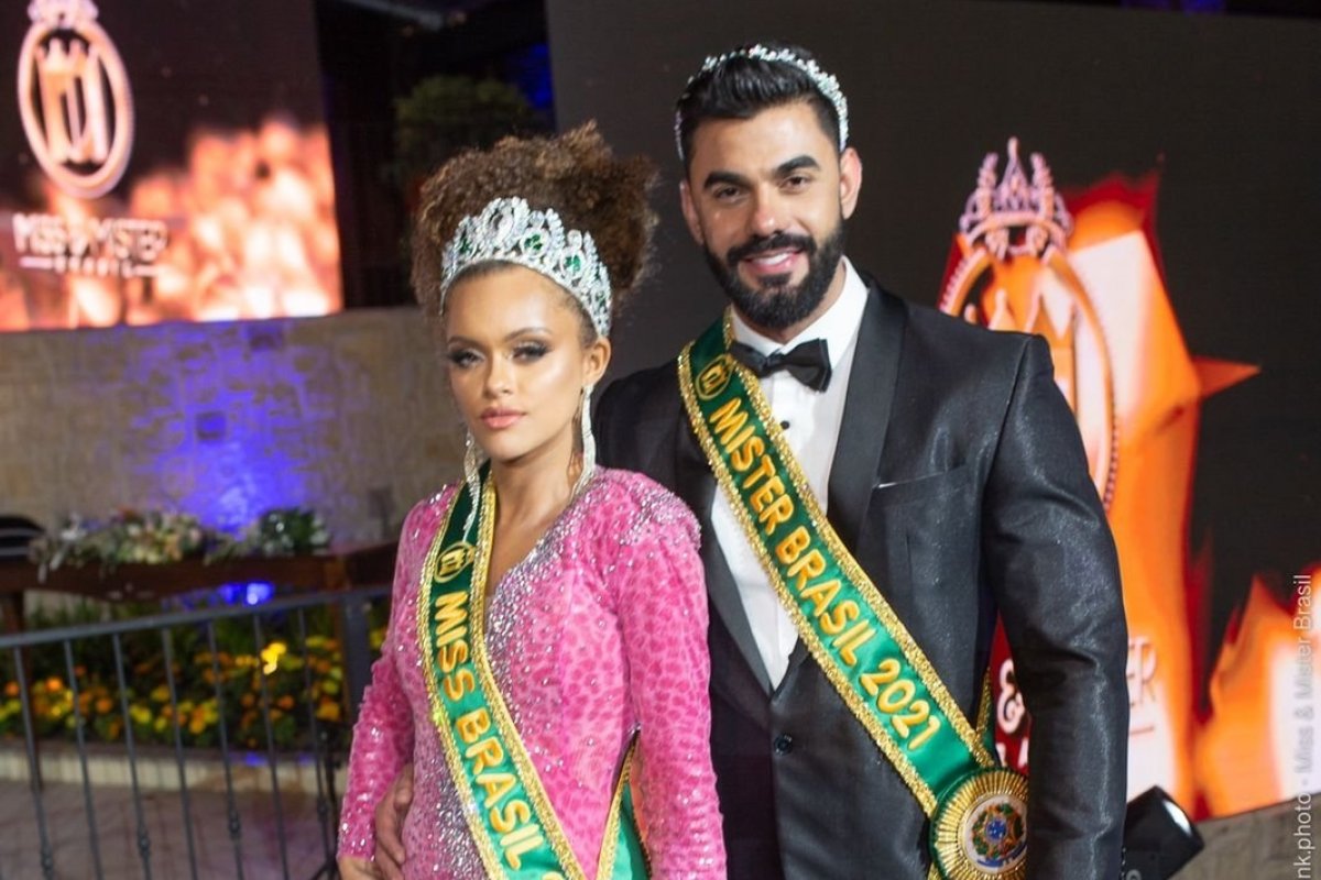 [Elâine Souza e Bruno Ferraz são eleitos Miss e Mister Brasil 2021]